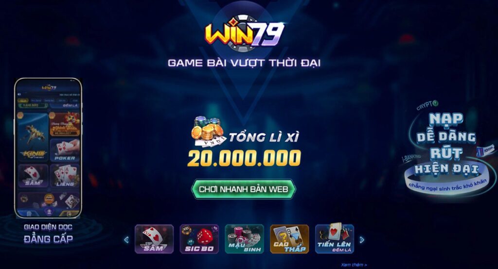 Đánh Giá Nhà Cái Win79 - Địa Chỉ Cá Cược Được Lựa Chọn Hàng Đầu 1 Win79 là một trong những nhà cái uy tín, nổi tiếng số 1 trên thị trường
